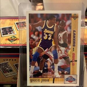 Lakers vs. Bulls Collectible Card